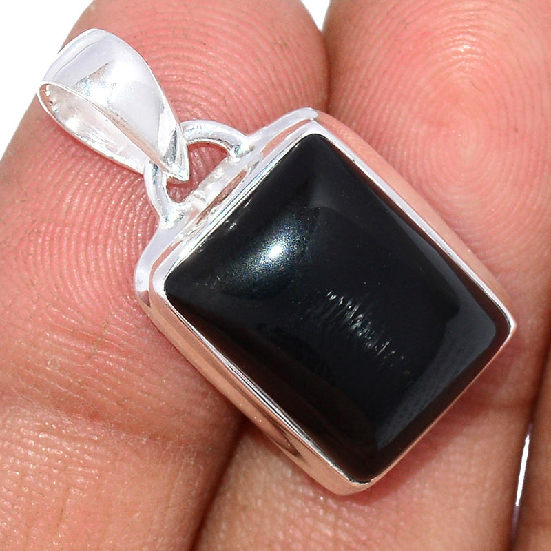 1.1" Black Onyx Pendants - BOXP2266