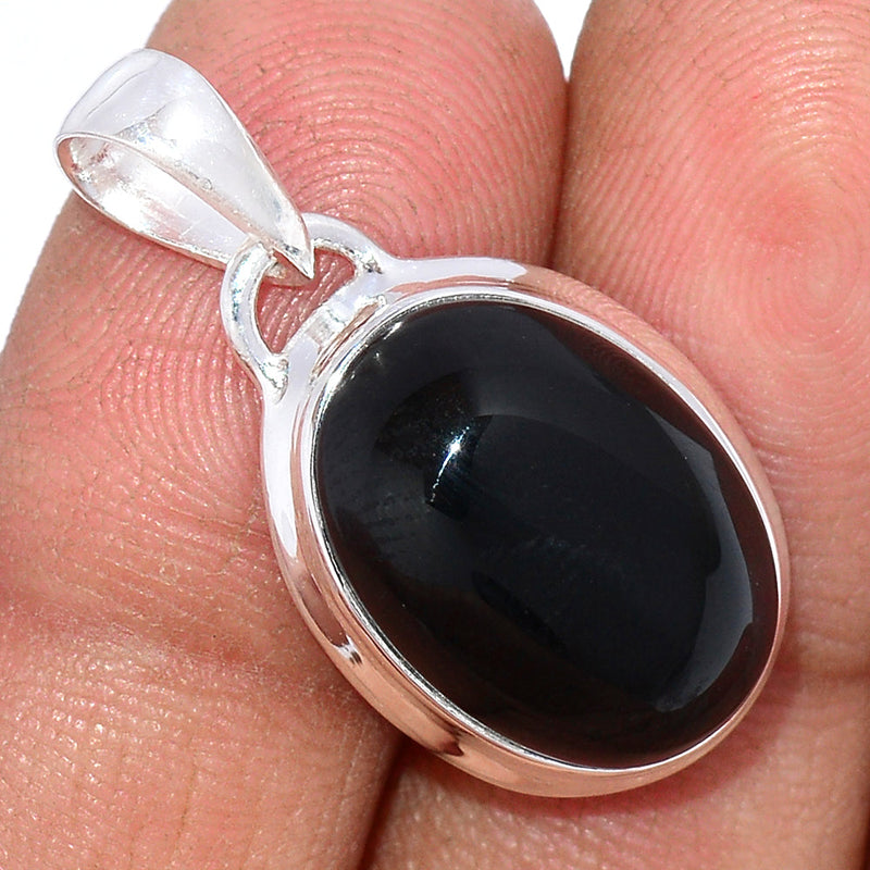 1.1" Black Onyx Pendants - BOXP2267