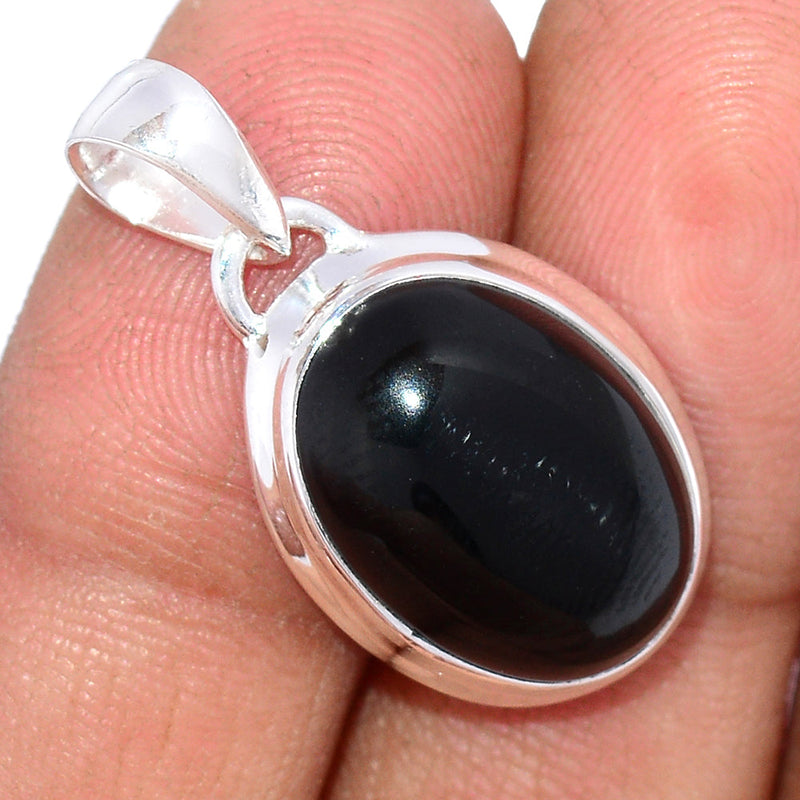 1.1" Black Onyx Pendants - BOXP2268