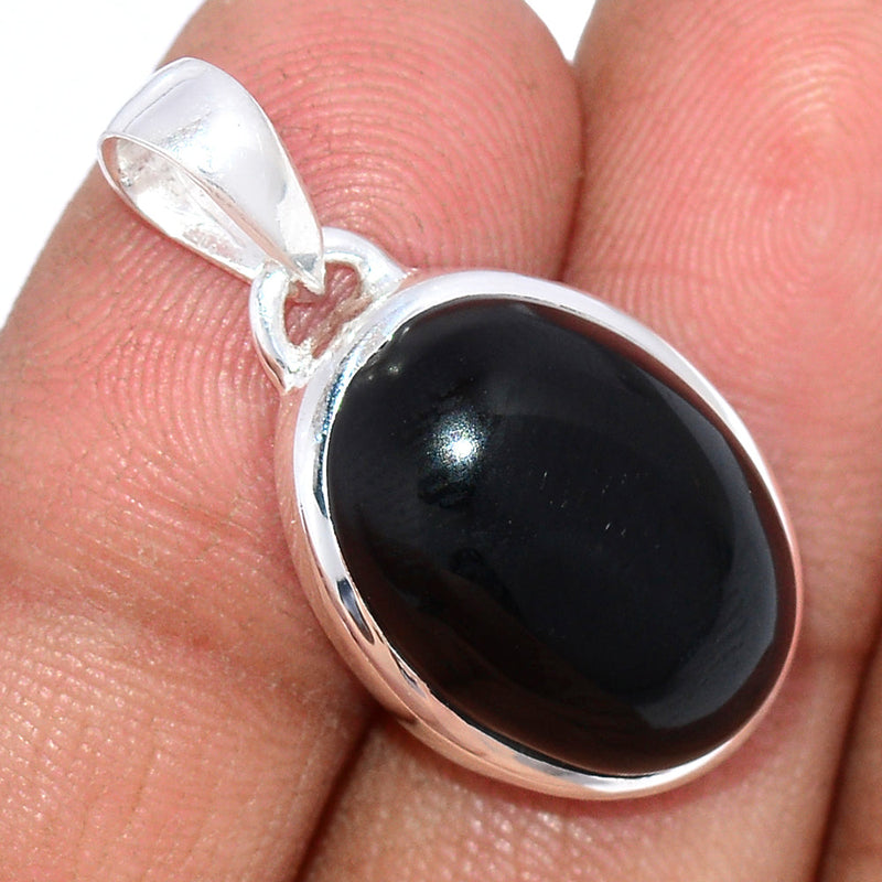 1.1" Black Onyx Pendants - BOXP2270