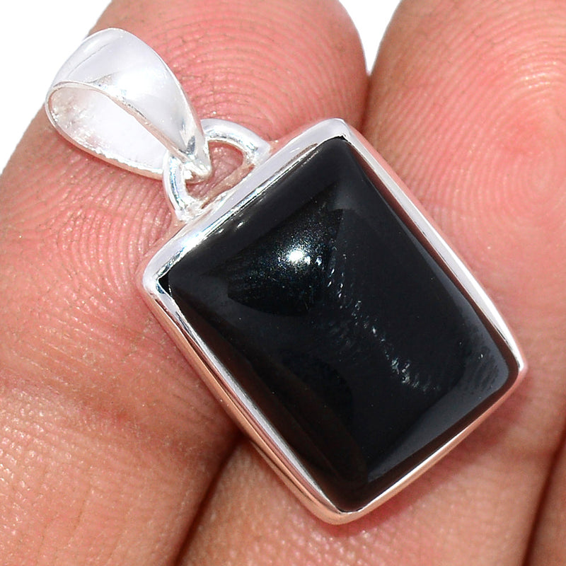 1.1" Black Onyx Pendants - BOXP2271