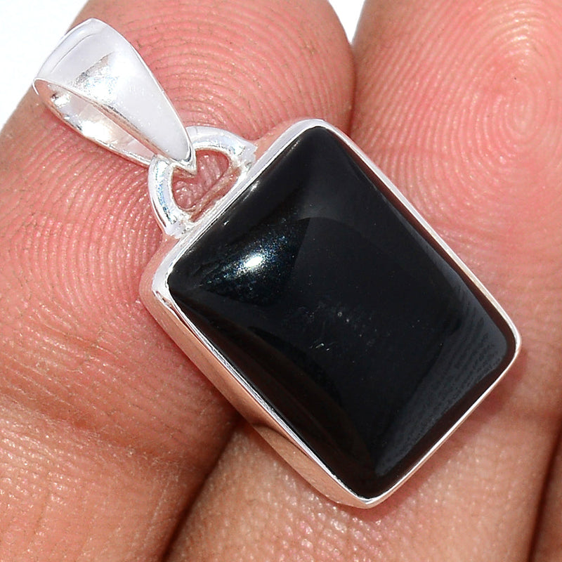 1.1" Black Onyx Pendants - BOXP2275