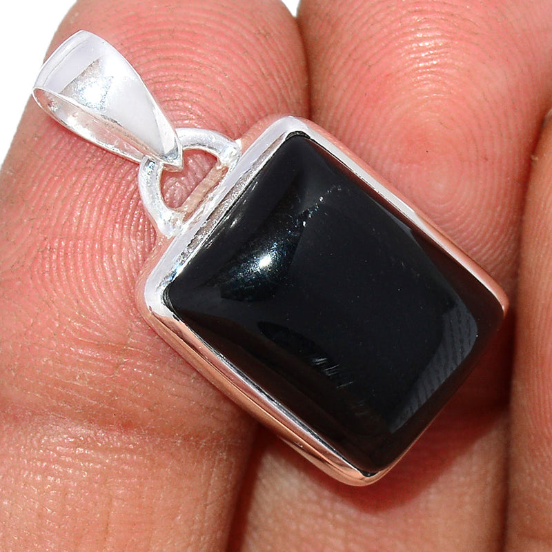 1.1" Black Onyx Pendants - BOXP2278