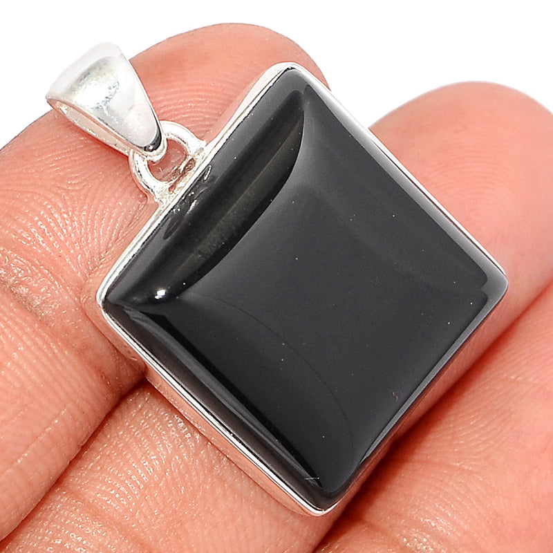 1.2" Black Onyx Pendants - BOXP2290