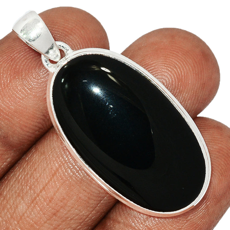 1.7" Black Onyx Pendants - BOXP2334