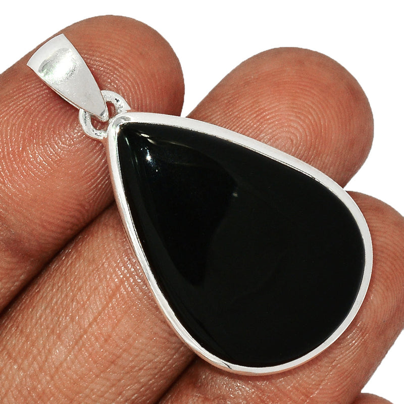 1.7" Black Onyx Pendants - BOXP2337