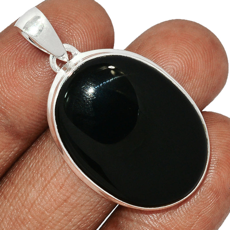 1.7" Black Onyx Pendants - BOXP2338