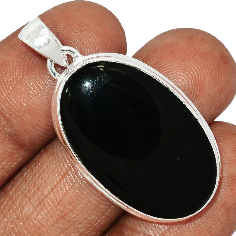 1.7" Black Onyx Pendants - BOXP2344
