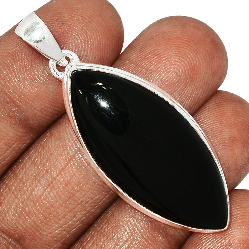 2.1" Black Onyx Pendants - BOXP2345