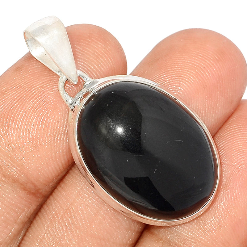 1.5" Black Onyx Pendants - BOXP2351