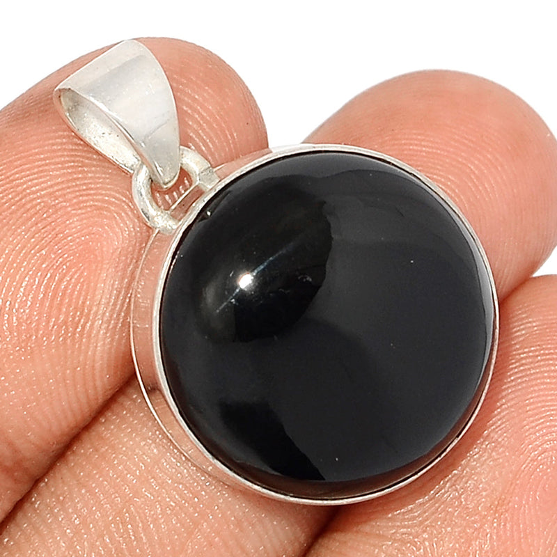 1.1" Black Onyx Pendants - BOXP2356