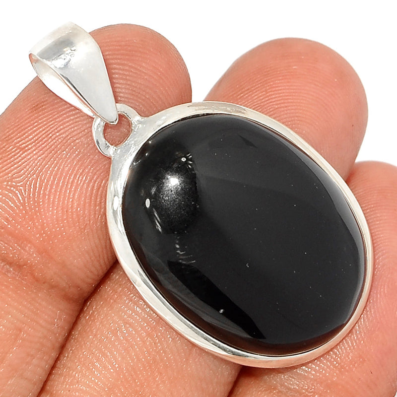 1.6" Black Onyx Pendants - BOXP2358