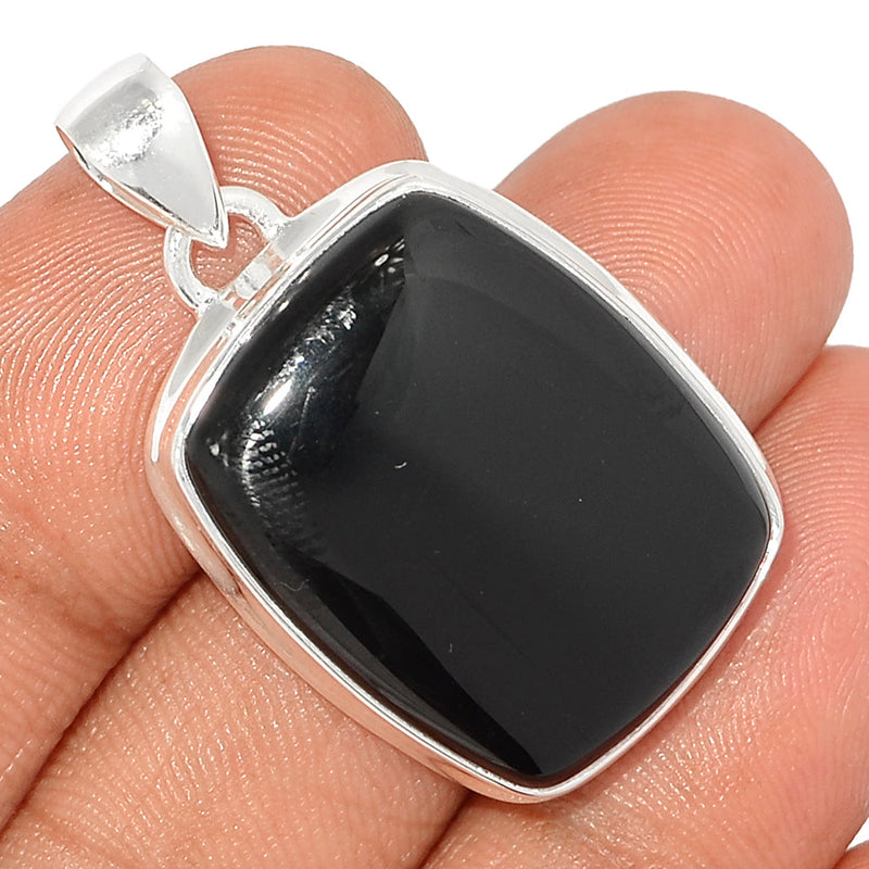 1.5" Black Onyx Pendants - BOXP2363