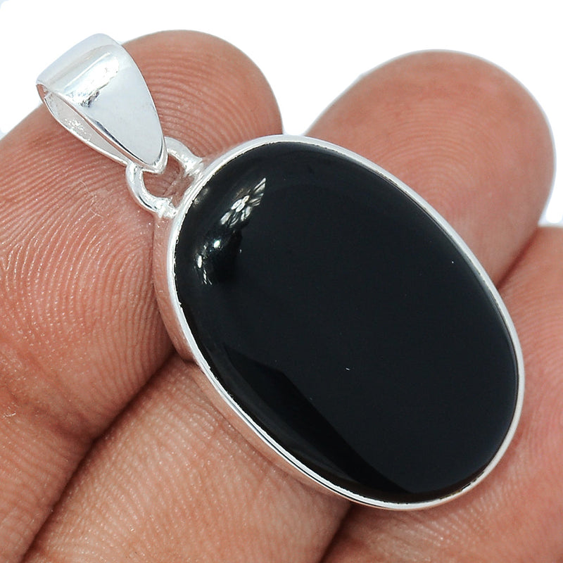 1.5" Black Onyx Pendants - BOXP2371