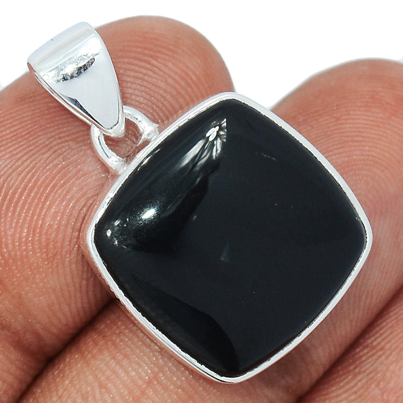 1.1" Black Onyx Pendants - BOXP2375