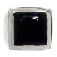 Solid - Black Onyx Ring - BOXR1490