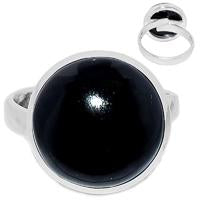 Adjustable - Black Onyx Ring - BOXR1691
