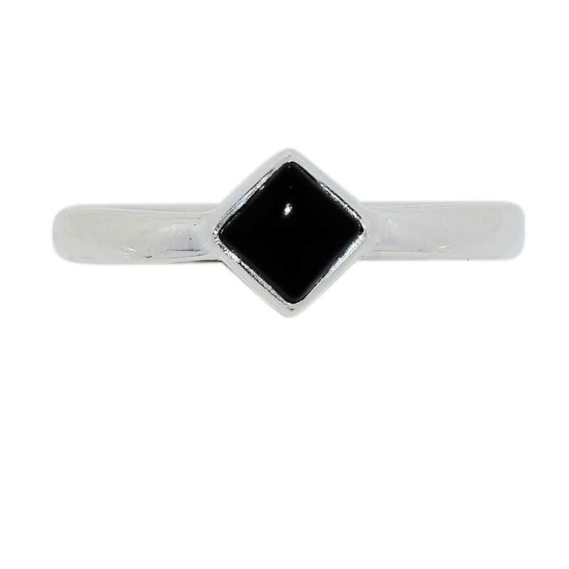 Small Plain - Black Onyx Ring - BOXR2306