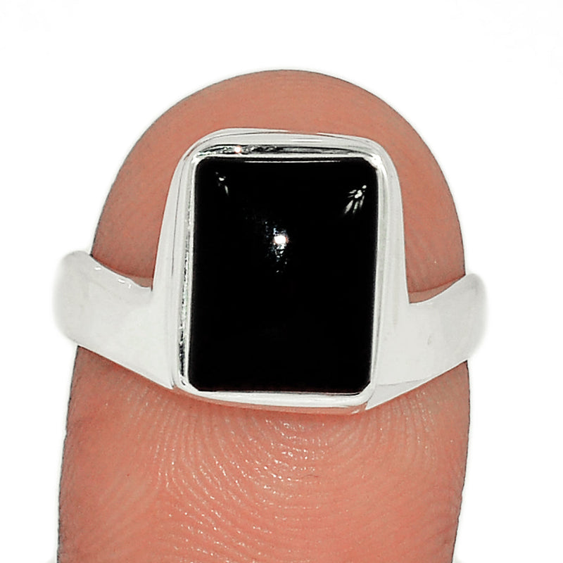 Solid - Black Onyx Ring - BOXR2325