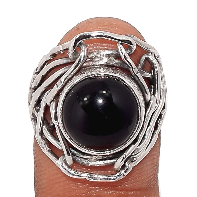 Israeli - Black Onyx Ring - BOXR2634