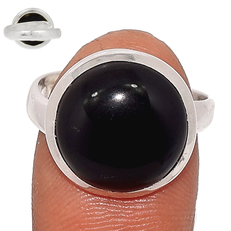 Adjustable - Black Onyx Ring - BOXR2642