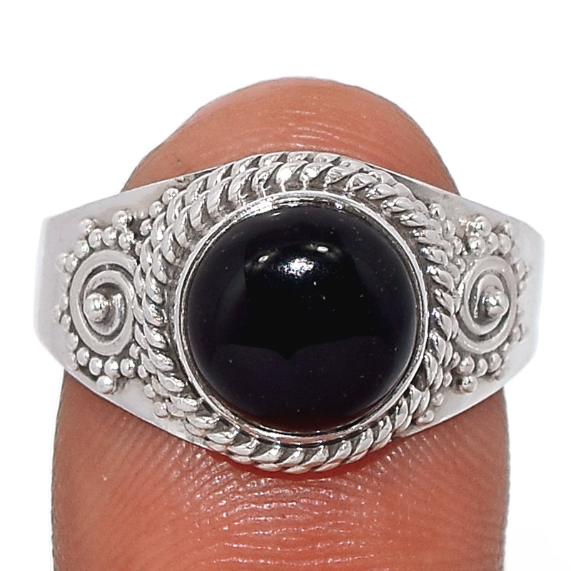 Fine Filigree - Black Onyx Ring - BOXR2652