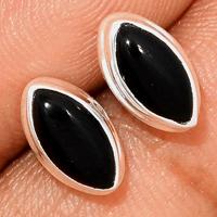 Black Onyx Studs-BOXS458
