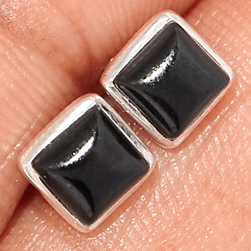 Black Onyx Studs - BOXS580