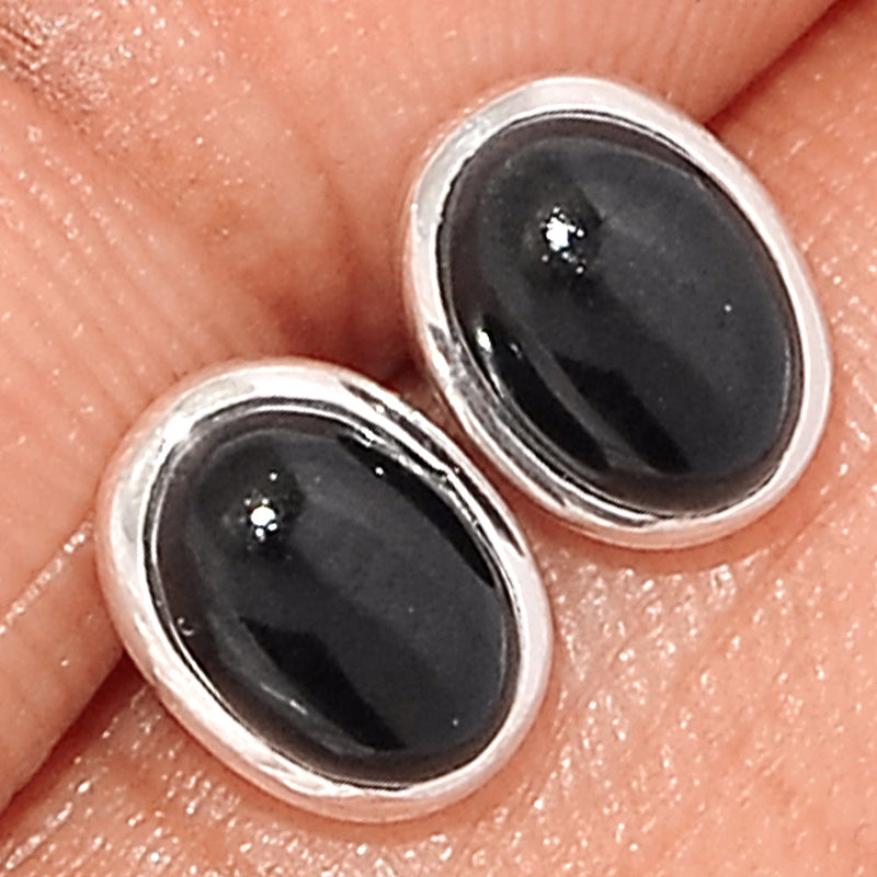 Black Onyx Studs - BOXS585