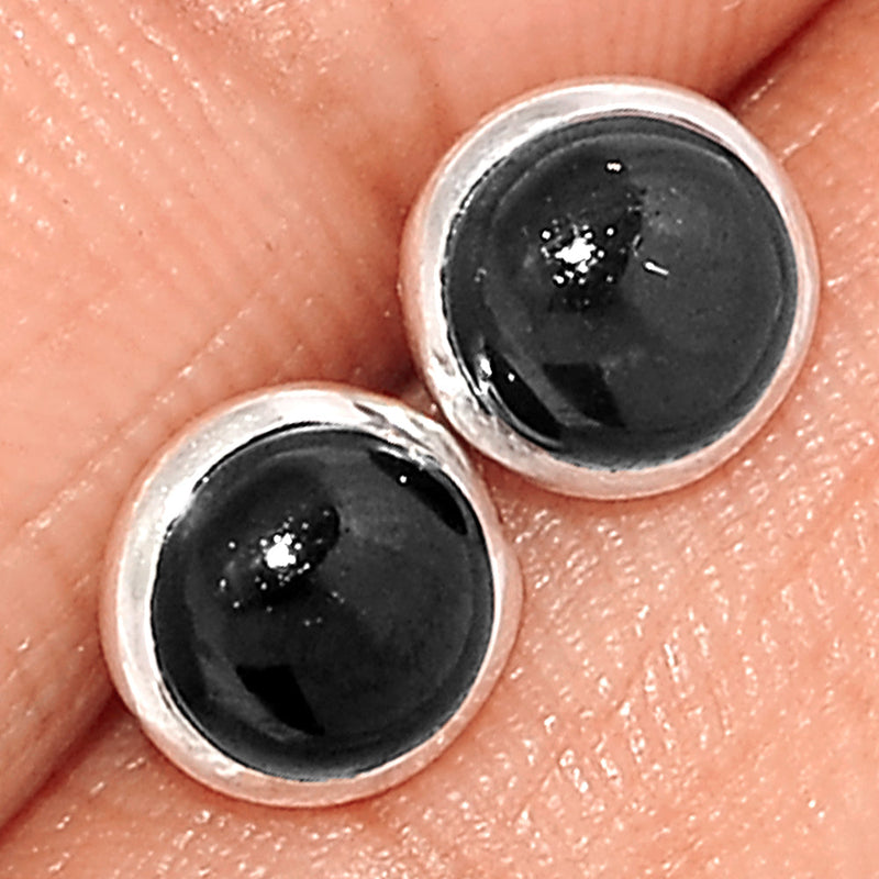 Black Onyx Studs - BOXS593