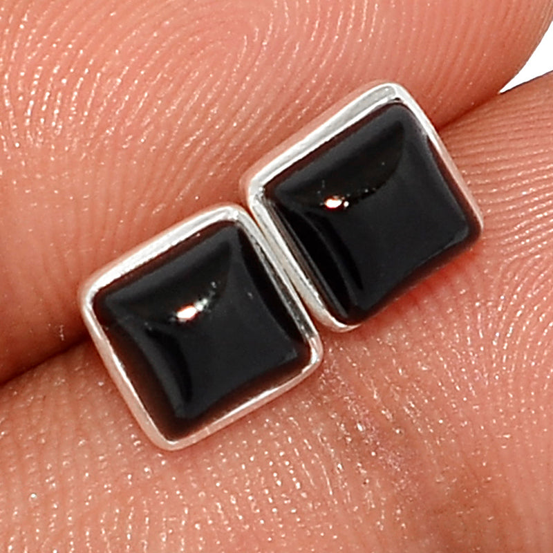 Black Onyx Studs - BOXS601