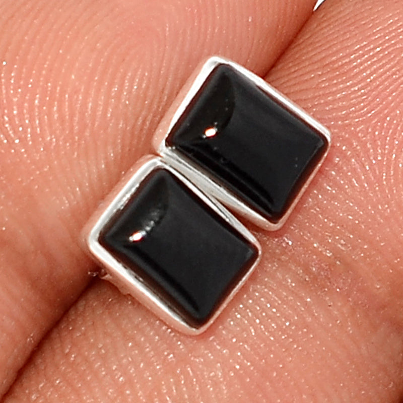 Black Onyx Studs - BOXS603