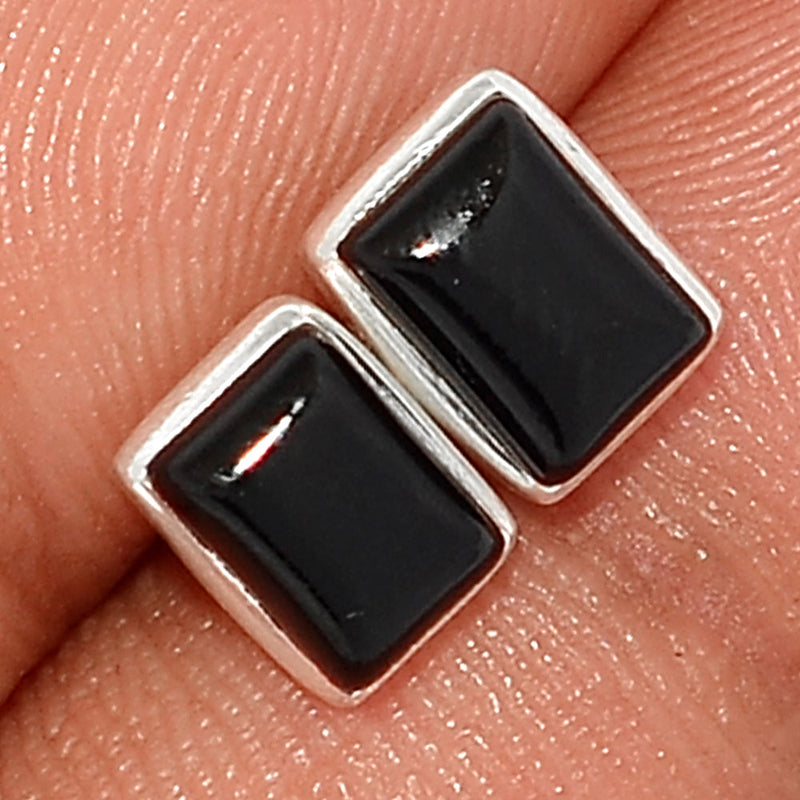 Black Onyx Studs - BOXS607