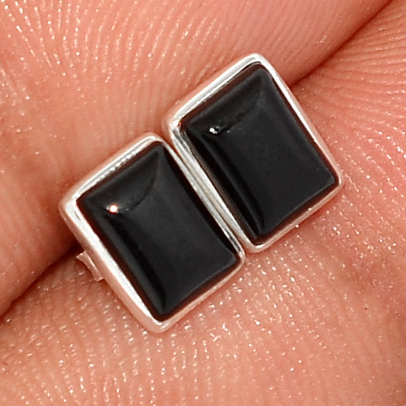 Black Onyx Studs - BOXS608