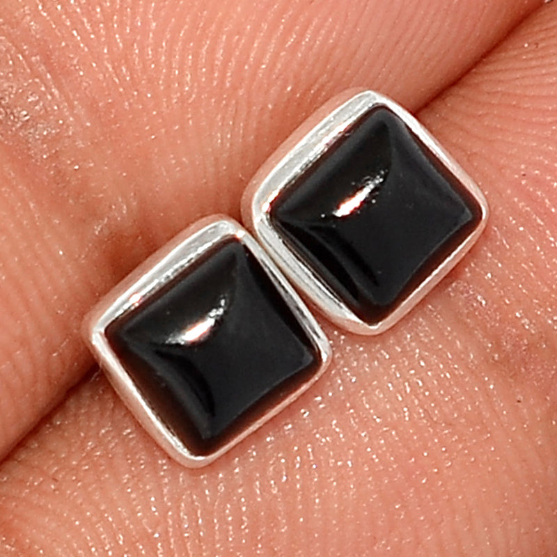 Black Onyx Studs - BOXS612