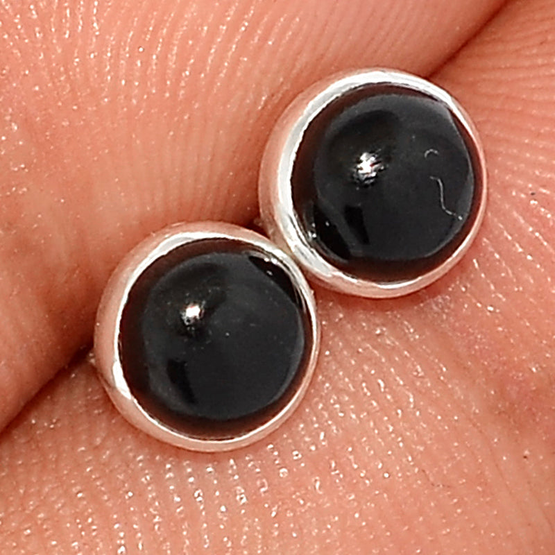 Black Onyx Studs - BOXS613