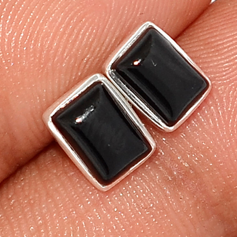 Black Onyx Studs - BOXS614