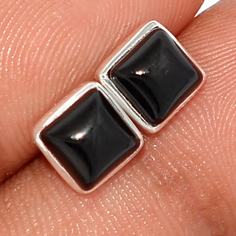 Black Onyx Studs - BOXS615