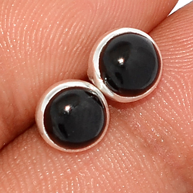 Black Onyx Studs - BOXS616