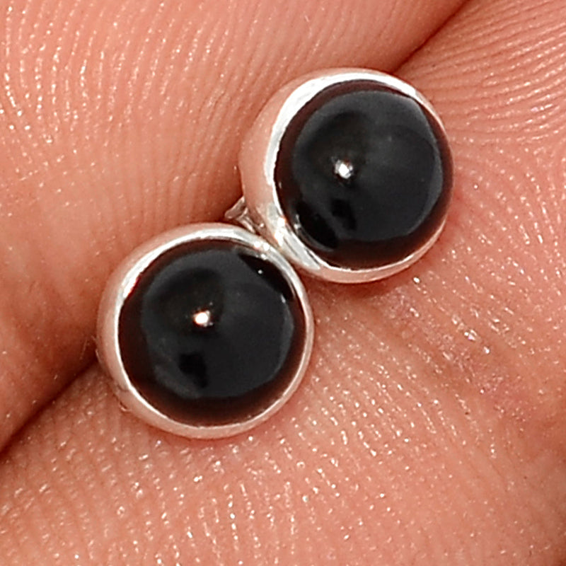 Black Onyx Studs - BOXS618