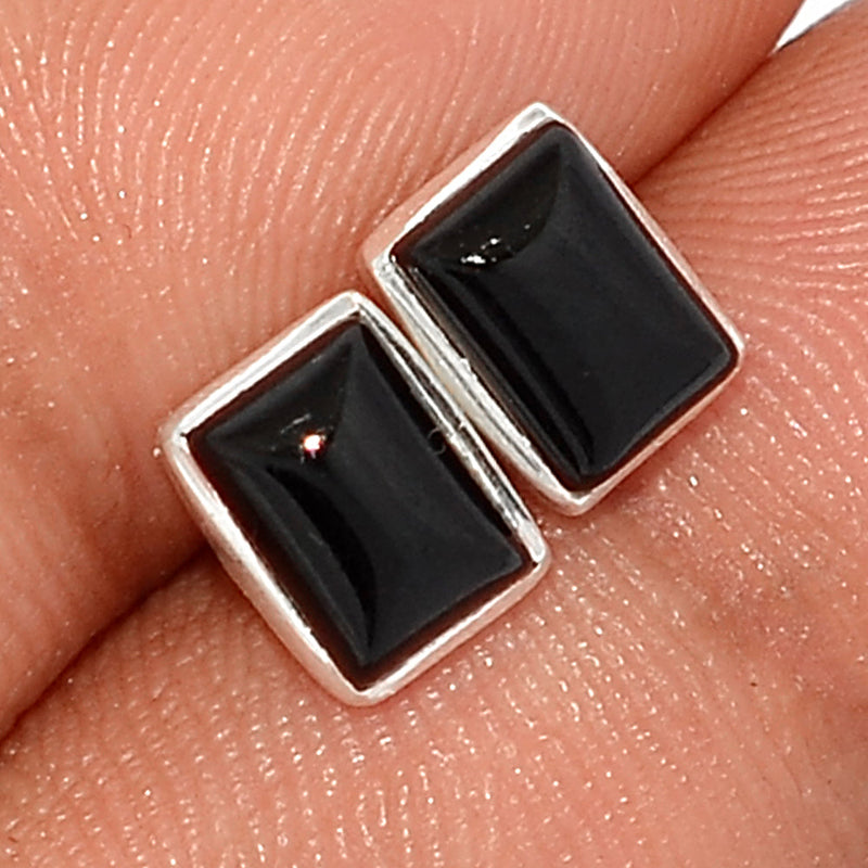 Black Onyx Studs - BOXS620