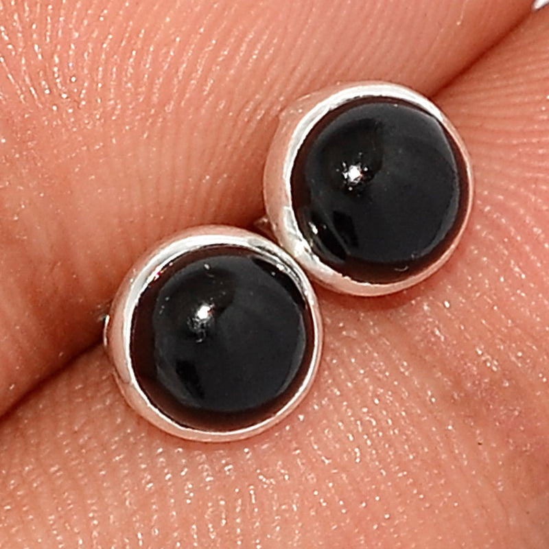 Black Onyx Studs - BOXS621