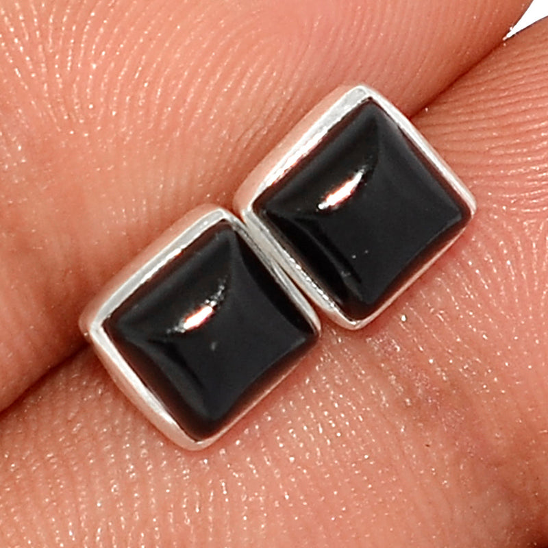 Black Onyx Studs - BOXS622