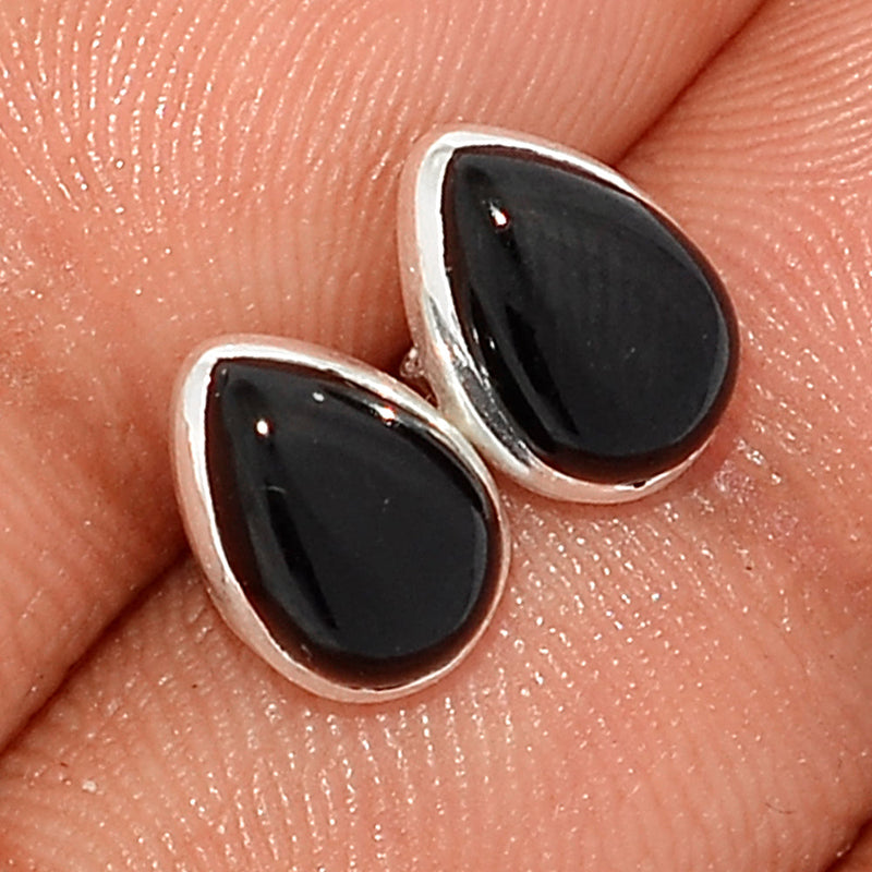 Black Onyx Studs - BOXS623