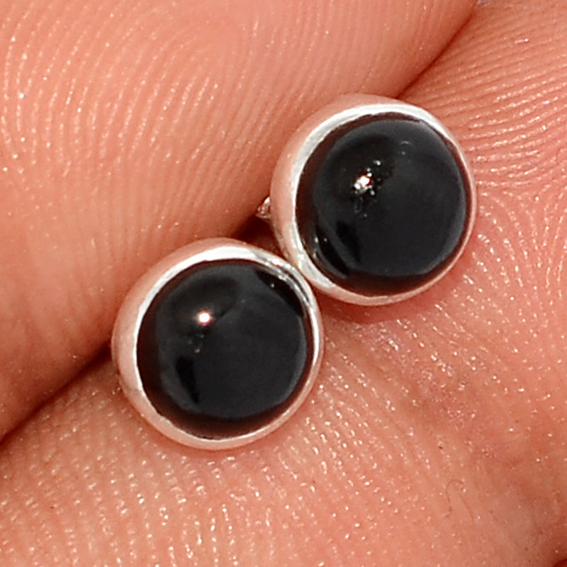 Black Onyx Studs - BOXS627