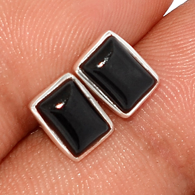 Black Onyx Studs - BOXS630