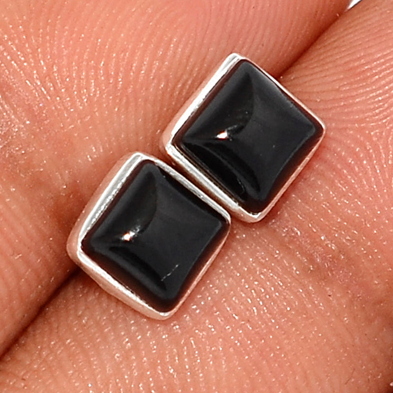 Black Onyx Studs - BOXS634