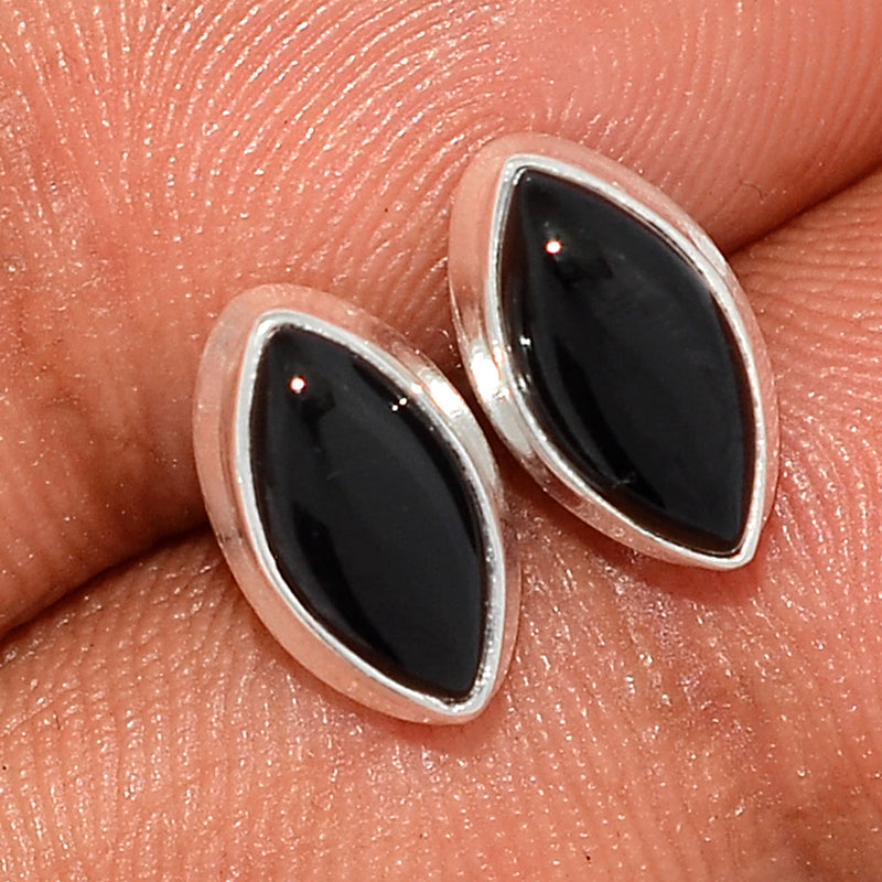 Black Onyx Studs - BOXS642