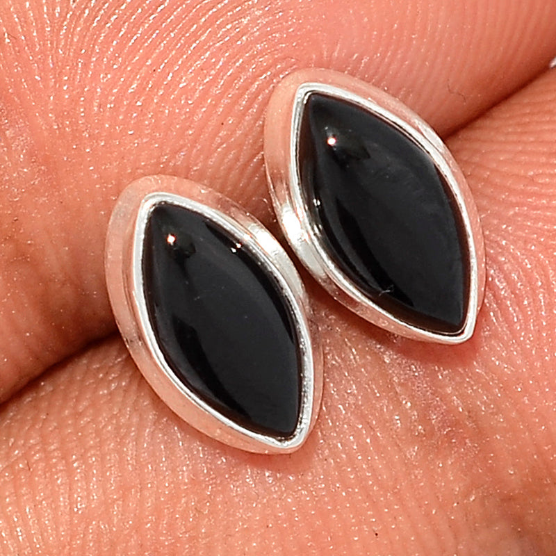 Black Onyx Studs - BOXS643