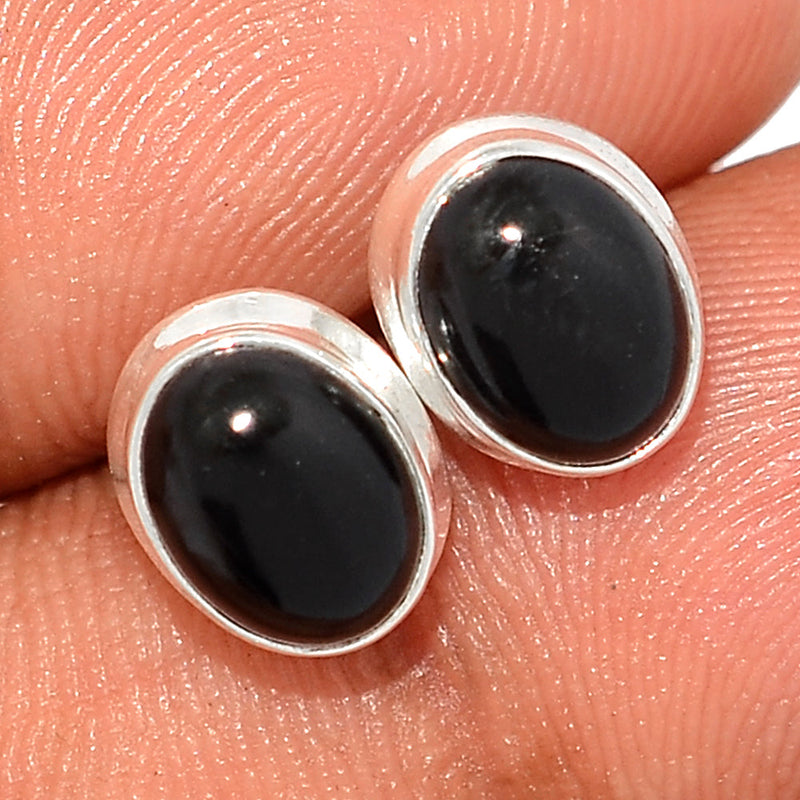 Black Onyx Studs - BOXS646